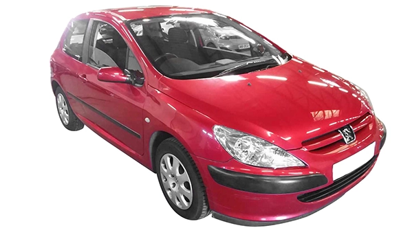 Буфер (бампер) задній на Peugeot 307  3A, 3C