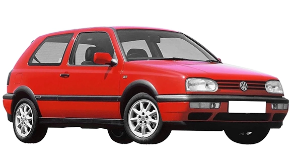 Решітка радіатора на Volkswagen Golf III 1H1