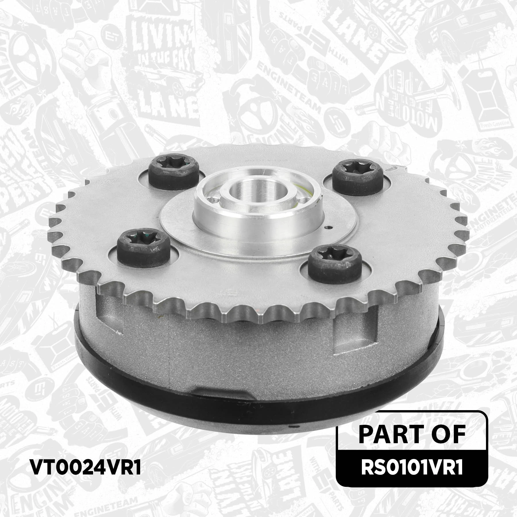 RS0101VR1 ET Engineteam Ланцюг ГРМ, комплект