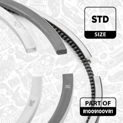 Кільця поршневі на 1 циліндр, STD. Goetze 843230000 ціна, від 17.20 USD