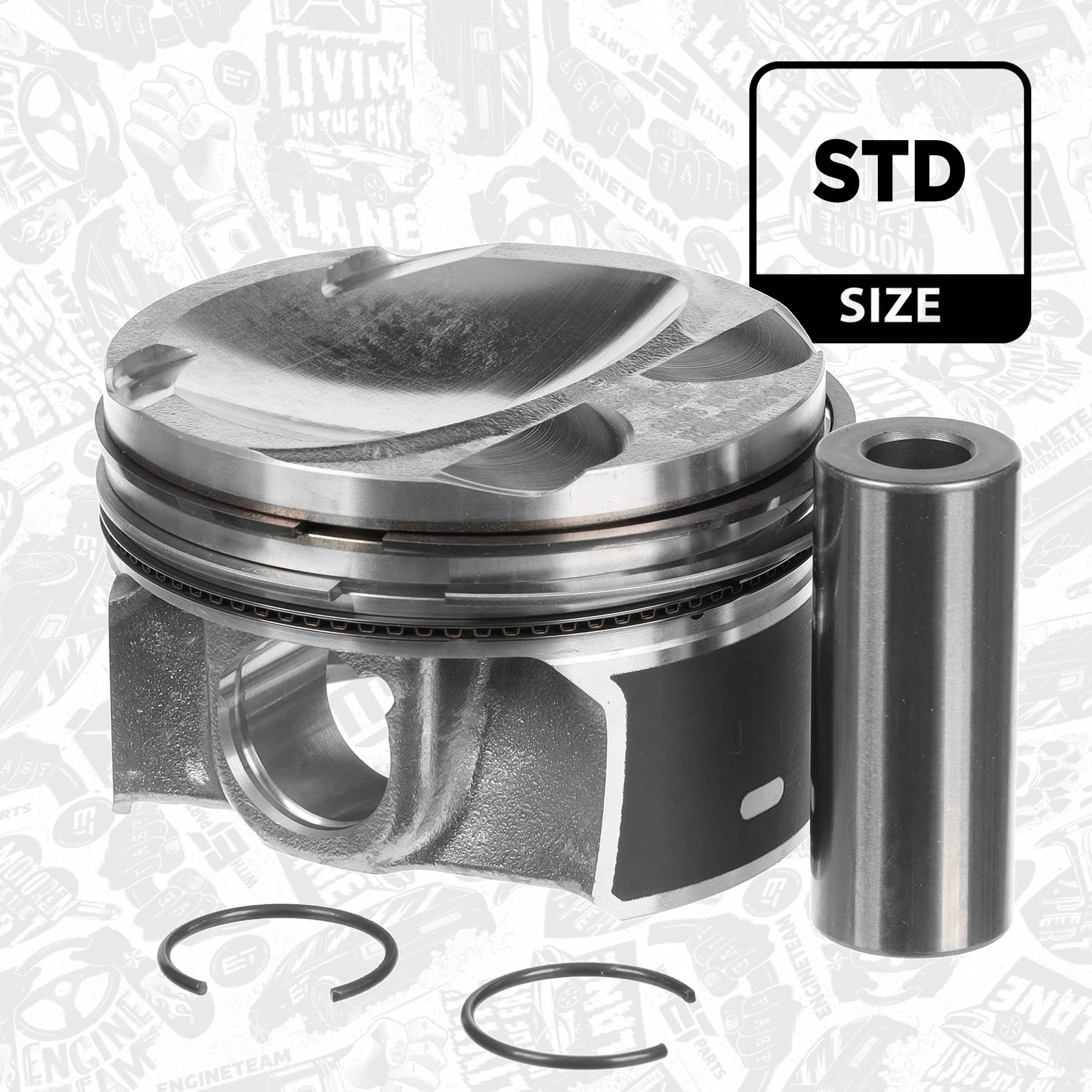 Поршень (комплект на мотор), STD Fast FT471380 ціна, від 52.24 USD