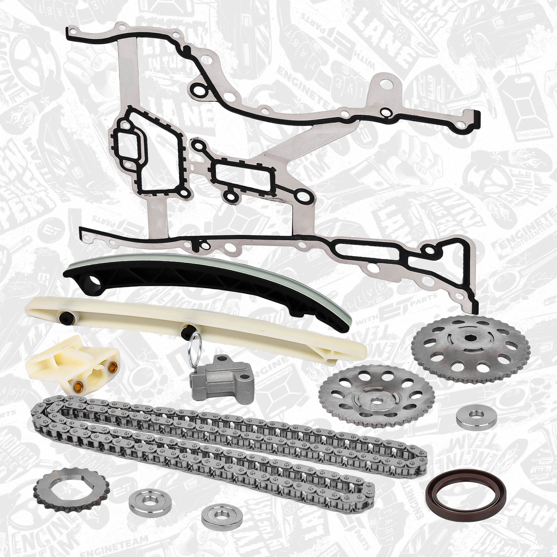 RS0008 ET Engineteam Ланцюг ГРМ, комплект