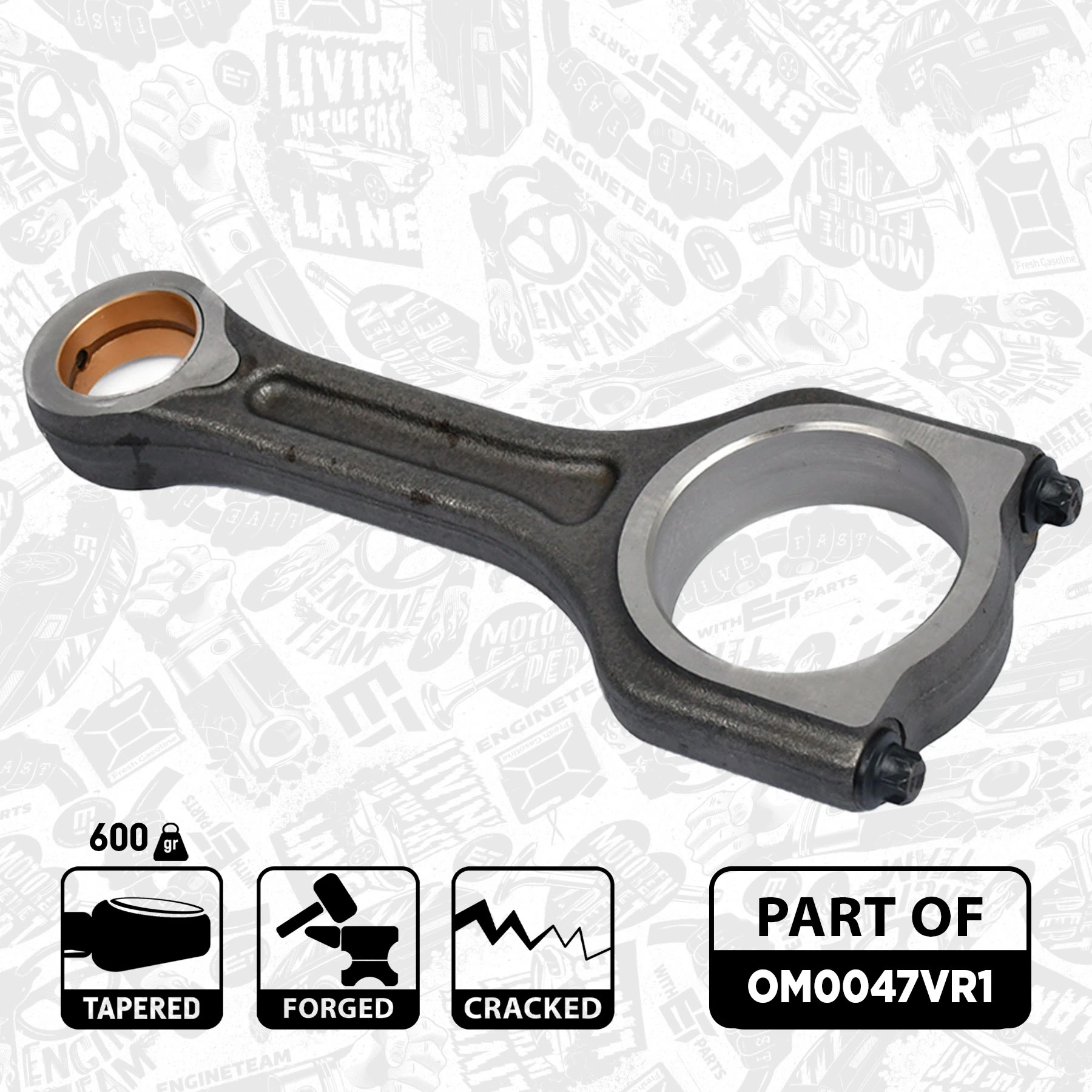 Купити BMY0807 BMY Шатун поршня двигуна