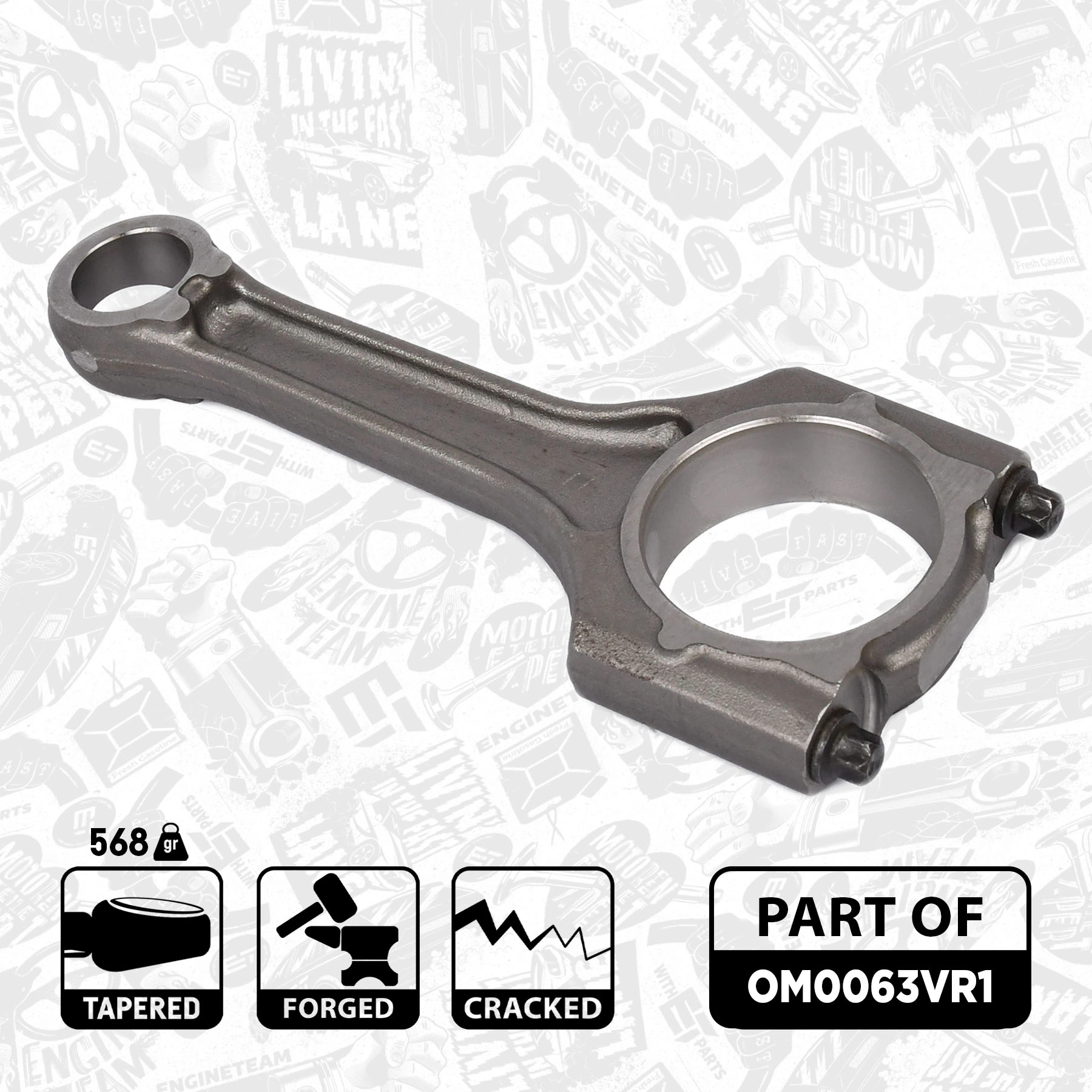 OM0063VR1 ET Engineteam Шатун двигуна