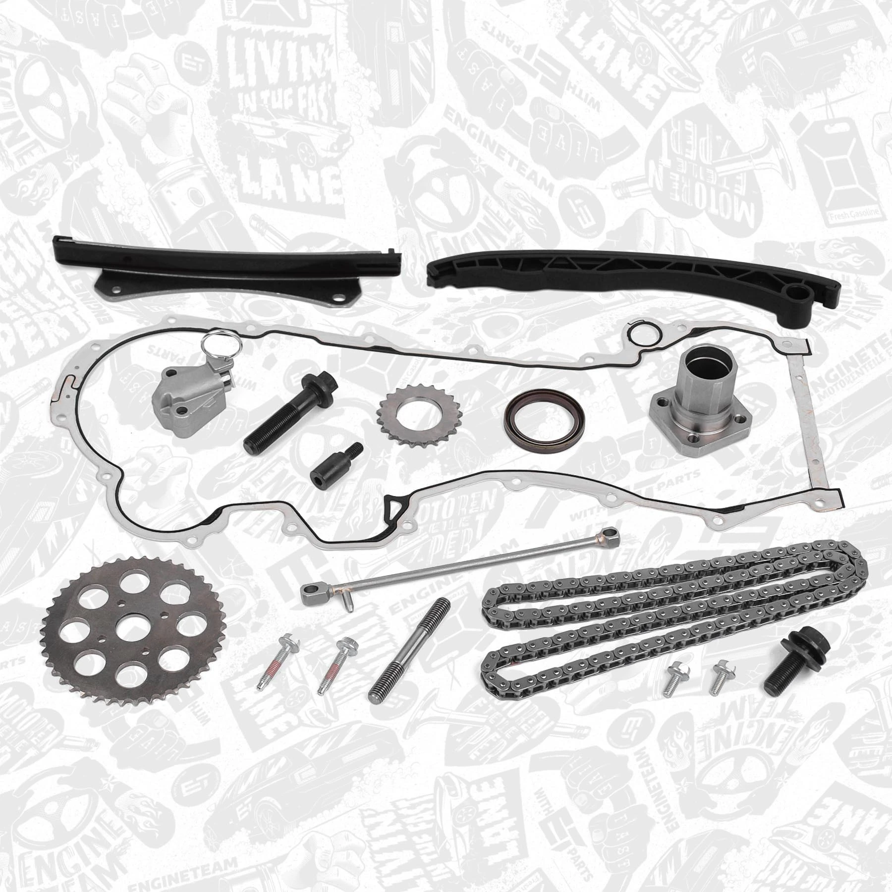 RS0084 ET Engineteam Ланцюг ГРМ, комплект