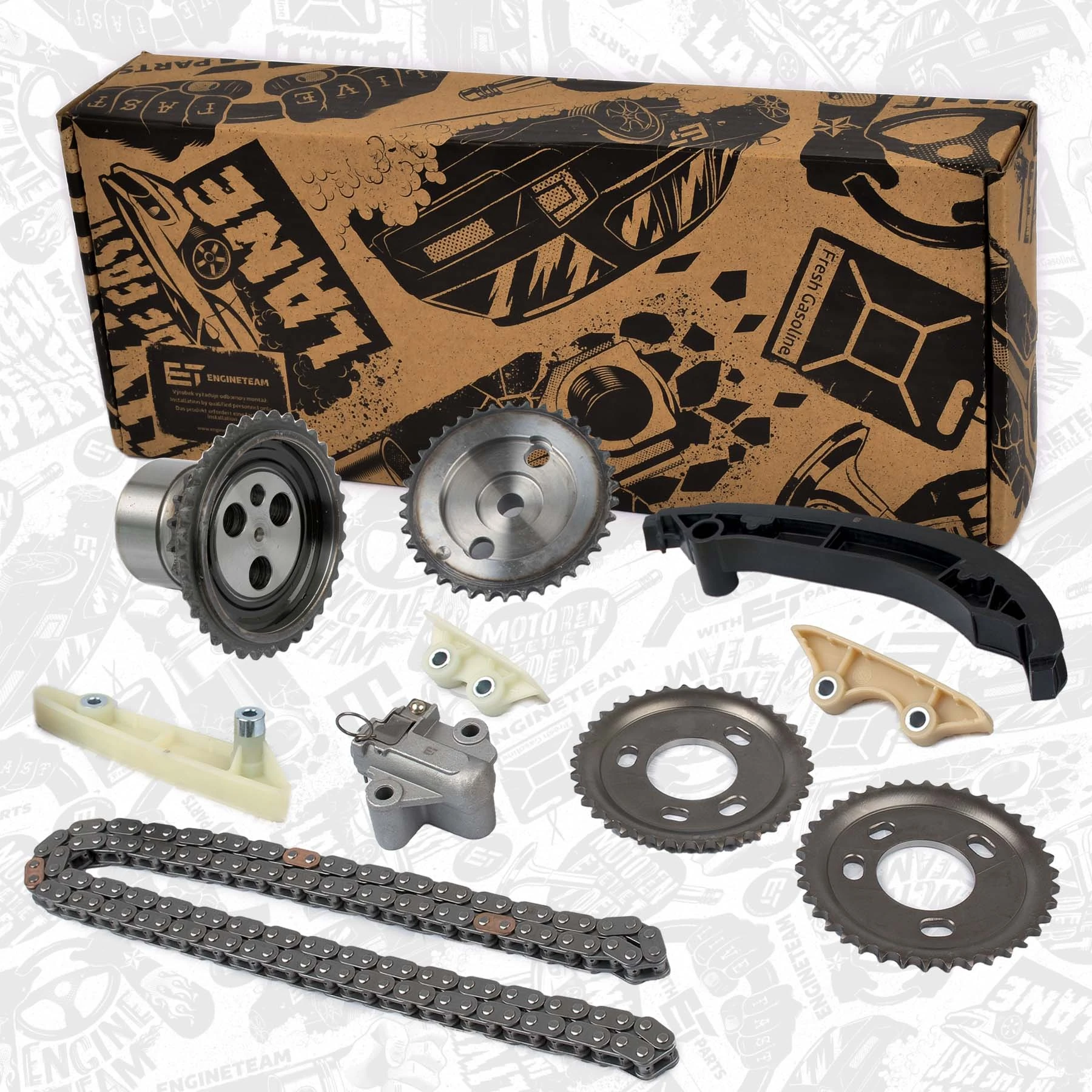 RS0054 ET Engineteam Ланцюг ГРМ, комплект