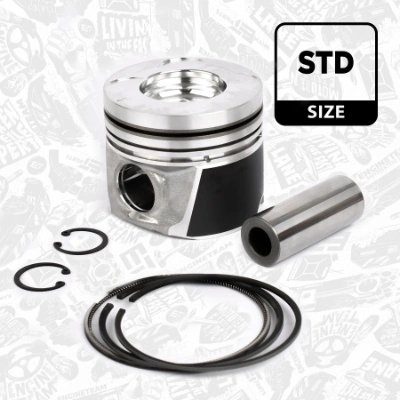 640PI00115000 Mahle Original Поршень двигуна без кілець