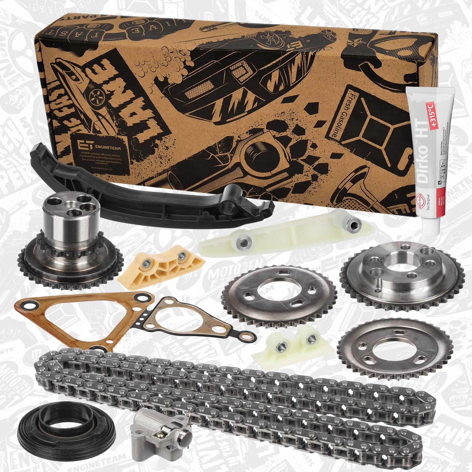Ланцюг ГРМ, комплект Ford 6C1Q9P919B1A ціна, від 143.60 USD