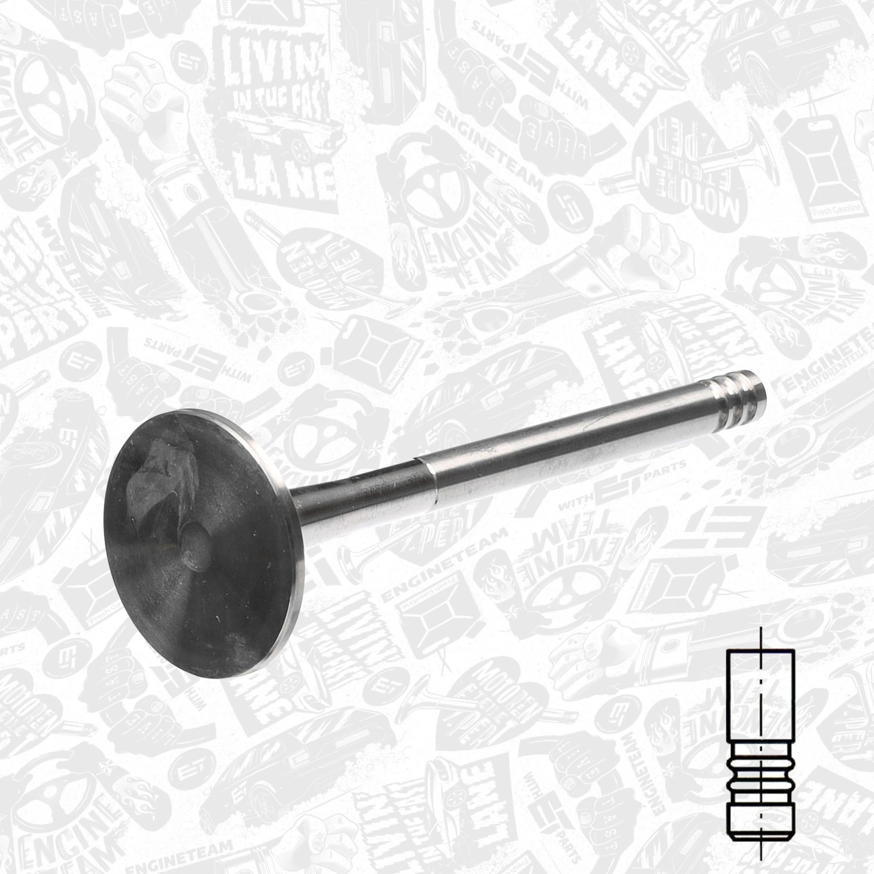 Вихлопний клапан Osvat 0428EX ціна, від 5.58 USD
