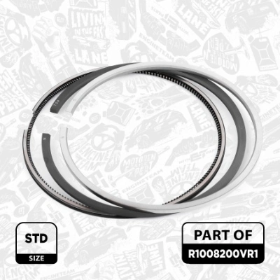 9108900 NE/NPR Кільця поршневі на 1 циліндр, STD.