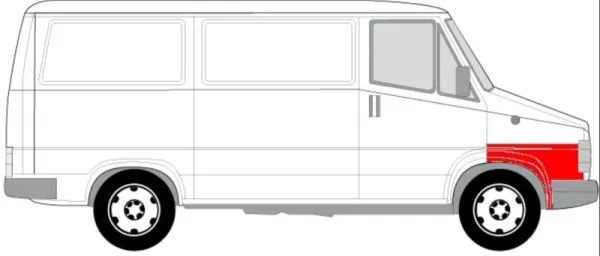 7656427 Fiat/Alfa/Lancia Крило переднє праве
