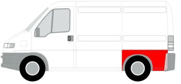 FP2092531 Klokkerholm Крило заднє