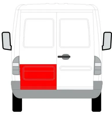 5269000621 4cars Двері задка (двоє дверей)