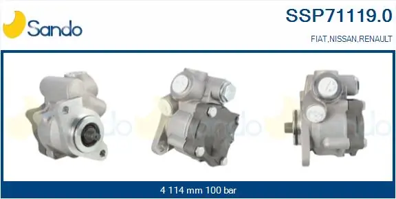 Насос ГПК Iveco 7673955533 ціна, від 82.26 USD