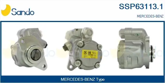 Насос гідропідсилювача керма Mercedes A0024606580