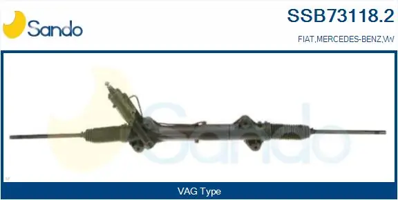 052478 GKN-Spidan Рейковий рульовий механізм