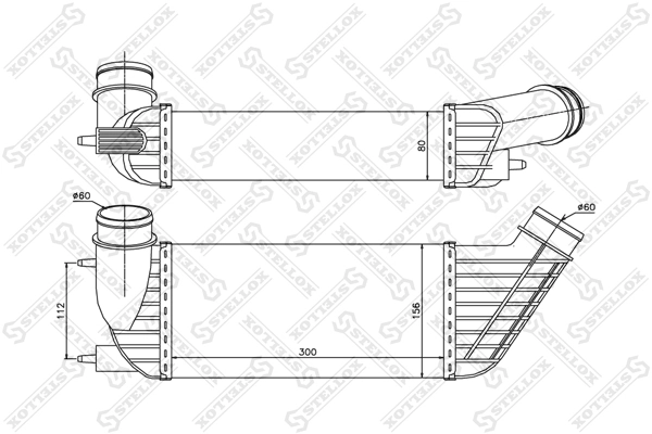 Система охолодження наддувочного повітря Magneti Marelli MST426 ціна, від 86.55 USD