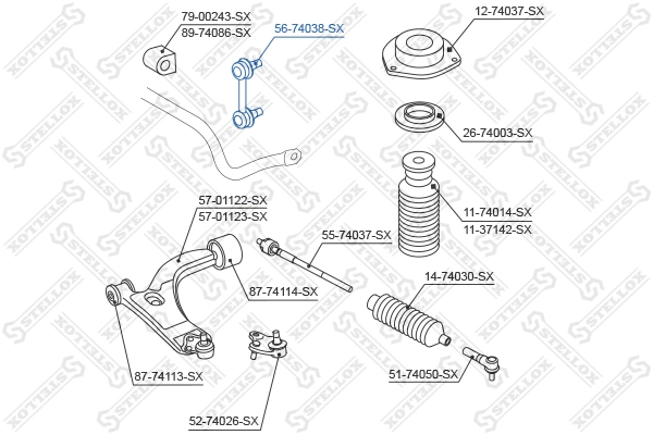 Амортизаційна стійка Raiso RL546181N ціна, від 7.87 USD