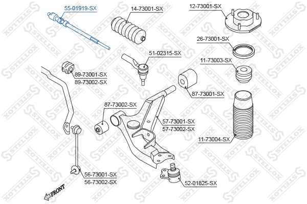 Тяга рульова поперечна Opel 93740701 ціна, від 11.95 USD
