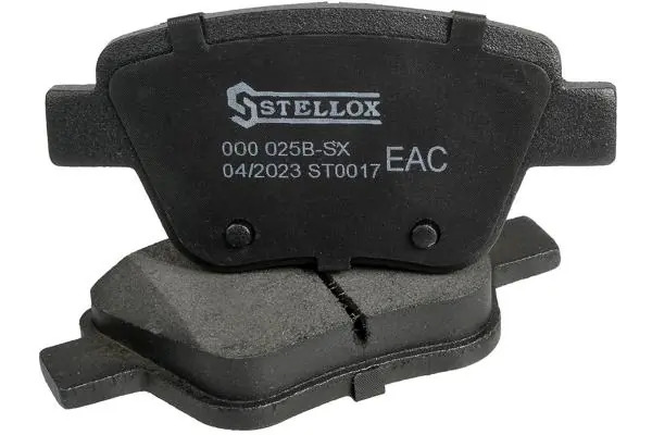 Задні гальмівні колодки 000025BSX Stellox