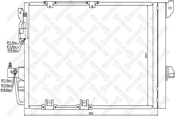 Конденсатор кондиціонера Kale 381900 ціна, від 90.36 USD
