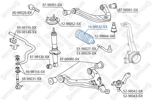 Купити RP4553535030 MAK Пильник тяги