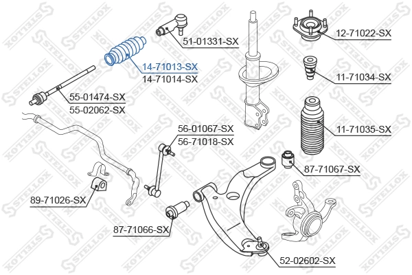 Пильник рульової тяги Mazda 323 F VI хетчбек (BJ) (1998 - 2003) ціна, від 5.07 USD