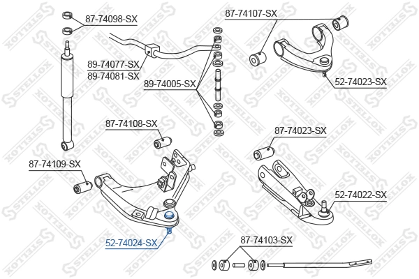 Купити QJ0323P Q-top Кульова опора, нижня