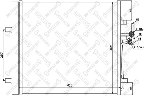 Купити Радіатор кондиціонера Land Rover Freelander II L359