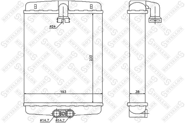 Купити 05097634AA Chrysler Теплообмінник