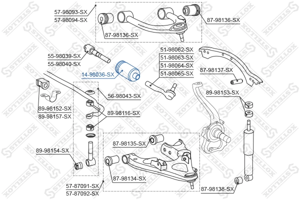 Пильник рейки Toyota Land Cruiser 80