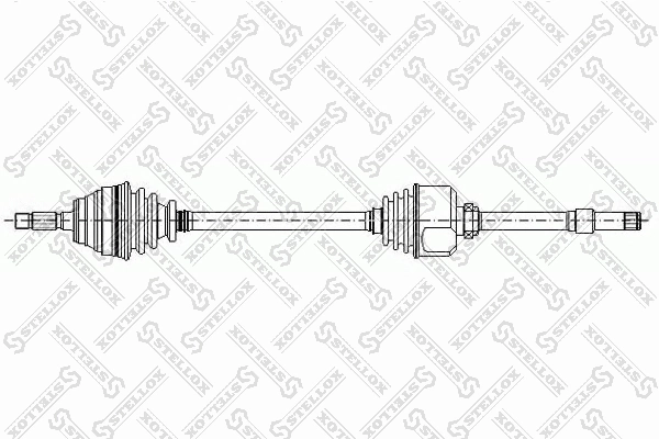 Привід передній лівий Polcar T49173A ціна, від 71.60 USD