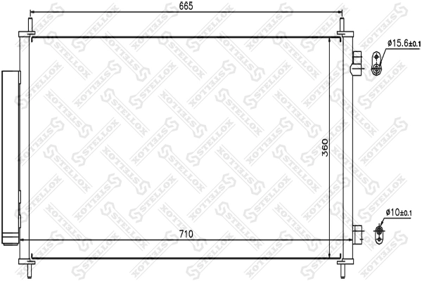 Конденсатор кондиціонера Koyorad 30K489KY ціна, від 85.23 USD
