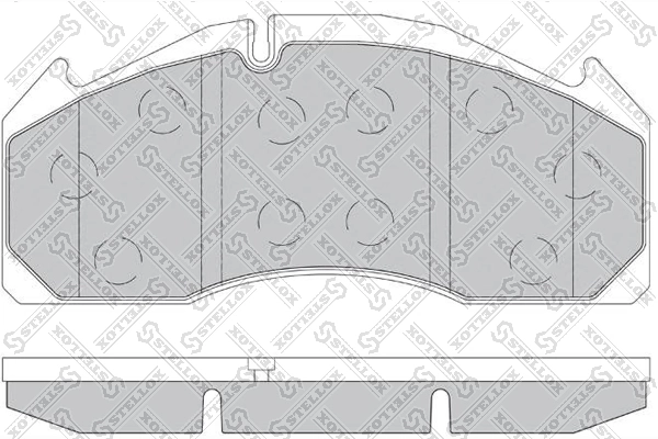 Передні тормозні колодки 1078439 Volvo