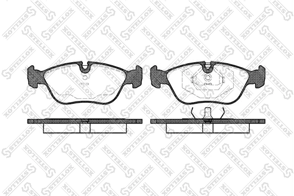 Передні гальмівні колодки на Volvo S70  LS, LT