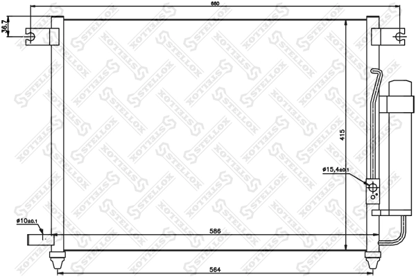 Конденсатор кондиціонера Goodrem RH0010 ціна, від 66.80 USD