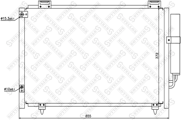 Конденсатор кондиціонера FPS FP70K451 ціна, від 72.82 USD