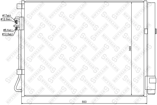Конденсатор кондиціонера Sato Tech C12475 ціна, від 73.44 USD