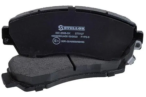 Передні тормозні колодки 000258BSX Stellox