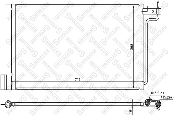 Конденсатор кондиціонера Ford Focus III седан (CB8) (2010 - 2020) ціна, від 71.72 USD