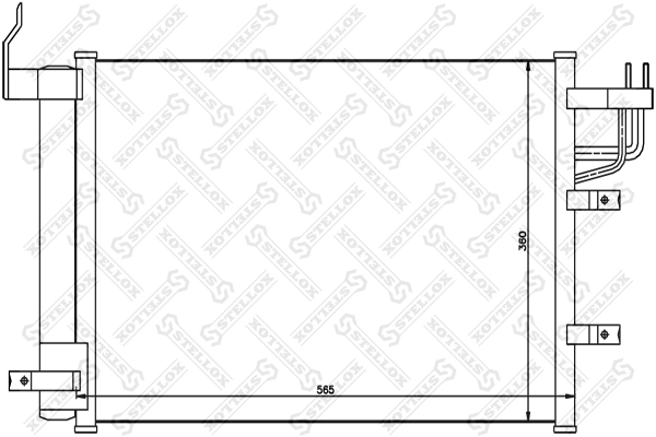 Конденсатор кондиціонера Doowon D300230971 ціна, від 74.49 USD