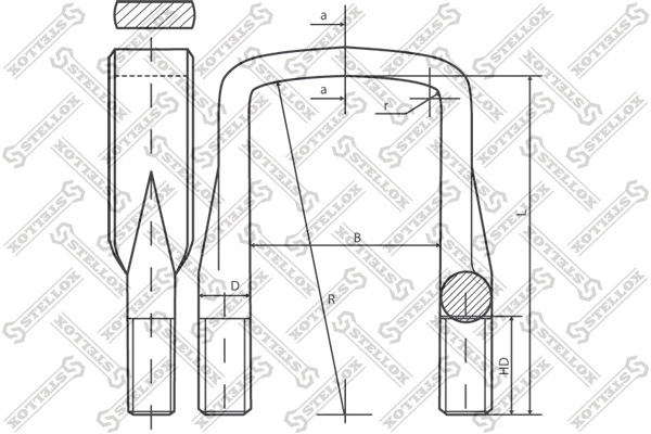 Купити 1369358 DAF Стремянка ресори (TRUCK)