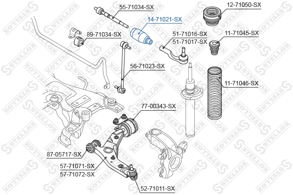 Пильник рейки Lemforder LM37605