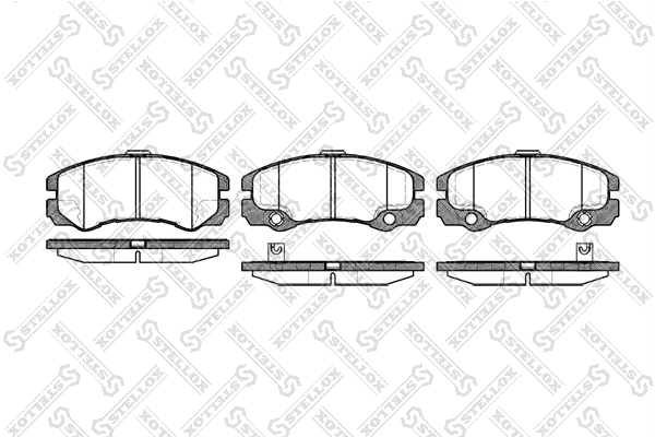 Гальмівні колодки Fomar Roulunds 684381 ціна, від 26.41 USD