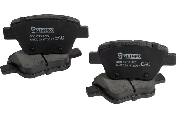 Задні гальмівні колодки Stellox 000025BSX ціна, від 21.44 USD