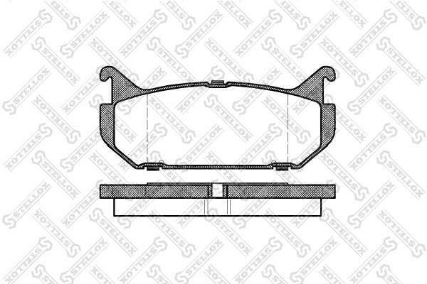 Задні гальмівні колодки Maxgear 6656 ціна, від 12.39 USD