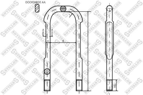 Купити 1739282 Scania Стремянка ресори (TRUCK)