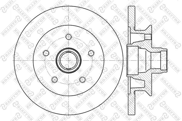 Купити Гальмівні диски передні Volkswagen Transporter T3 24, 25, 251