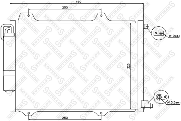 Конденсатор кондиціонера AVA SZ5088AVA ціна, від 79.91 USD