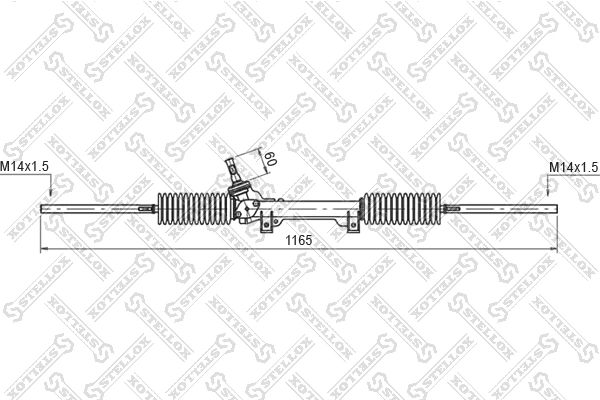 Кермова рейка ERA Benelux SR2721